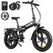 Vitilan V3 2.0 Folding Fat Tires Adult All Terrain Electric Bike,750W,48V 13AH,Hydraulic Dual Disc Brakes _desvips.com