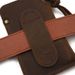 Genuine Leather EDC Organizer Sheath Handmade Tactical Tool Pouch Holster With Belt Clip Storage Bag_desvips.com