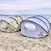 Seaside Beach Tent Fully Automatic Folding Speed Open Sunshade Park Children Play Sand Camping Outdoor Portable Gang Yi_desvips.com