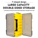 Fishing Tackle Box Large Capacity Fishing Accessories Tool Storage Box Fish Hook Lure Fake Bait Boxes Wood Shrimp Fishing Goods_desvips.com