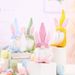 Bunny Ear Gnome Doll Figurine Home Decoration Supplies Easter Table Exquisite Ornament_desvips.com