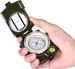 Military Lensatic Sighting Survival With Carrying Bag, Compass For Hiking,Waterproof And Shakeproof, Army Green_desvips.com