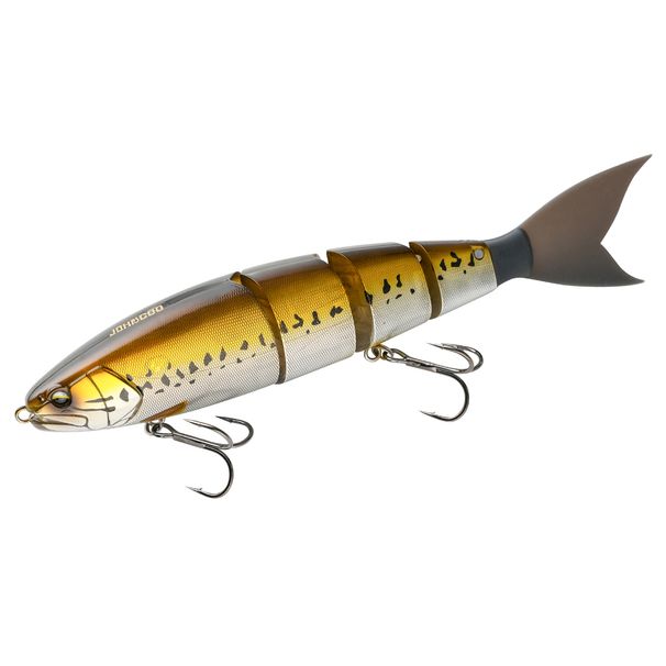 Johncoo Jointed Lure 25cm 105g Predators Bait 4 Sections Floating Wobblers Swimming Fishing Lure_desvips.com