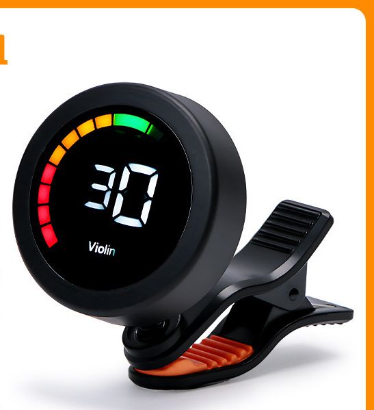 Folk Guitar 2-in-1 Universal Violin Instrument Accessories Tuner Metronome_desvips.com