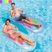 Inflatable Beach Water Lounge Chair Floating Row Outdoor Swimming Pool Leisure Entertainment Cup Hole Lounge Chair Floating_desvips.com