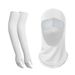 Outdoor Cycling Sun Protection Hood Ice Silk High Elastic Breathable Face Mask Spring Summer Camouflage Quick Drying Straight Sleeves_desvips.com