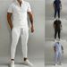 Summer Menswear Slim Fit Trend Youth Leisure Sports Set_desvips.com