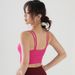 Cross-Border Barely There Yoga Beauty Back Style Underwear Women One-Piece Fixed Cup High Strength Shockproof Sports Bra_desvips.com