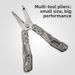 All-Steel Multi-Function Combination Vise Folding Pocket Knife Home Outdoor Emergency Tool Pliers_desvips.com
