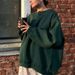 Cross-border Round-neck Loose Sweatshirt For Women, European American Style, 2025 Autumn And Winter Street Fashion,_desvips.com