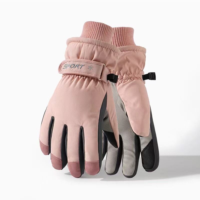 Women's Winter Ski Gloves - Touchscreen Compatible, Water-Resistant, Thermal Lined, Non-Slip Grip For Snowboarding, Cycling & Outdoor Activities_desvips.com