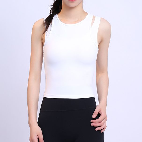 Vest Fitness Clothing Comfortable Breathable Two-Piece Shockproof Sports Top Tight-Fitting Beautiful Back Outerwear_desvips.com