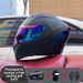 Orz 991 All-Season Electric Motorcycle Helmet For Men And Women Warm Winter Bluetooth Personalized Communication_desvips.com