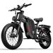 Cleytro F7 Full Suspension Electric Bike With 48V 25AH Battery_desvips.com