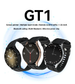 Round Screen GT1 Smart Watch Heart Rate Blood Pressure Blood Oxygen Sports Bracelet Bluetooth Call Multi-Chinese Language_desvips.com
