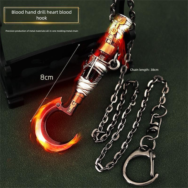 The Legendary Duo Anime Merchandise Includes Du Sha's Weapons: Blood-Handed Drill, Heart-Breaking Blood Hook, And Metal_desvips.com