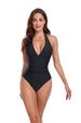 Swimsuit Halter Halter Sexy Deep V-neck One-piece Waist Collection Swimsuit_desvips.com