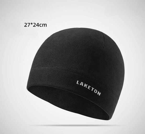 Men's Autumn Winter Warm Hat, Fleece-lined, Cold-resistant, Knitted, Suitable For Running And Hiking, Unisex, Large Head_desvips.com