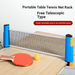 Table Tennis Grid Thickened Portable Table Mesh Cloth Blocking Net Free Telescopic Net_desvips.com