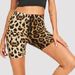 Women’s Clothing New Style Fashionable Sexy Leopard Print Snake Print Hip Shorts Casual Pants Leggings_desvips.com
