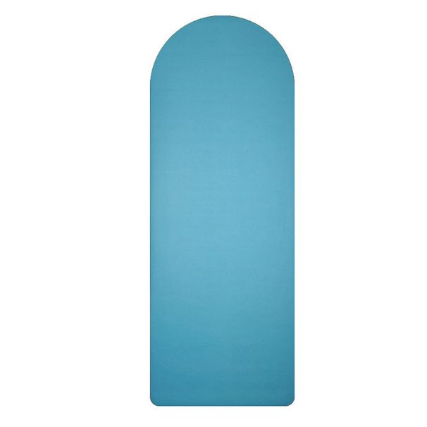 Yoga Mats PU Natural Rubber Yoga Mat Non Slip Sweat Absorbent Oval Semi Circular Dual Shape Fitness Mat_desvips.com