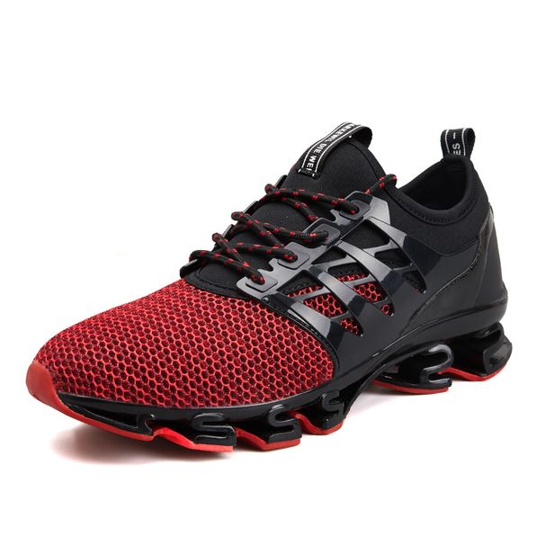 Men's Trainers Knitted Breathable Walking Running Tennis Athletic Sports Outdoor Shoes Lightweight Sneakers_desvips.com