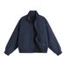 New Cross-border Foreign Trade Casual Outdoor Sports Loose-fit Large Size Stand-up Collar Jacket, Men's Outerwear_desvips.com