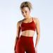 DFYNE Gold Label Backless Running Gym Bra High Elasticity Shockproof Moisture Wicking Sweat Wicking Sports Bra_desvips.com