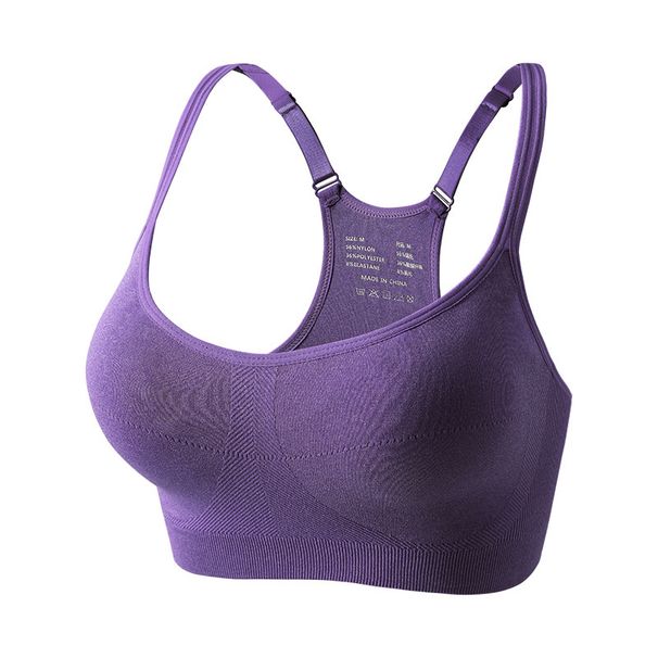 2025 New Sai Shi Yoga For Women Fitness Running Camisole Moisture-Wicking Shockproof High-Intensity Sports Bra_desvips.com