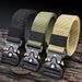 Men's Tactical Belt Durable Canvas Belt Middle-aged And Young Belt Casual And Versatile_desvips.com