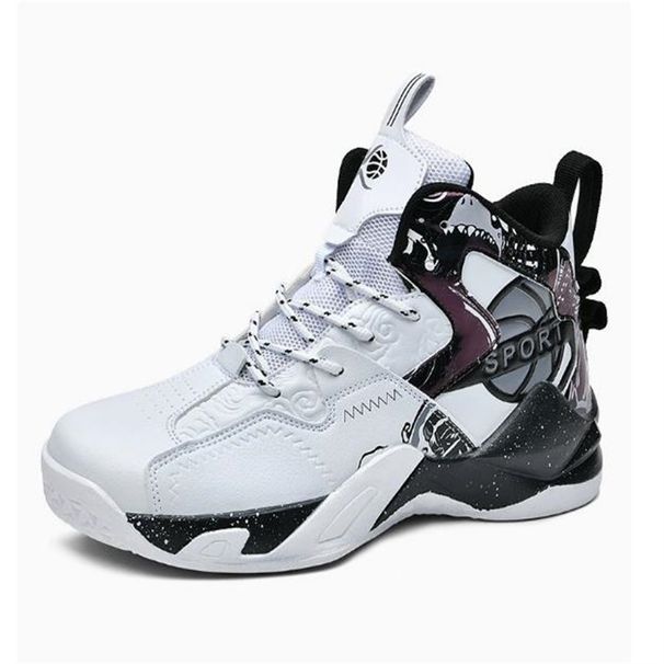 2027 Fashion Sneakers Basketball Shoes Women/Men High Top Lace-Up Breathable Non-Slip Wear-Resistant Running Shoes 35-45_desvips.com