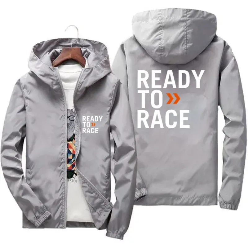 Men's Ready To Race Enduro Cross Motocross Bitumen Bike Life Windbreaker Jacket Hooded Thin Hoodies Coat Pilot Clothing_desvips.com