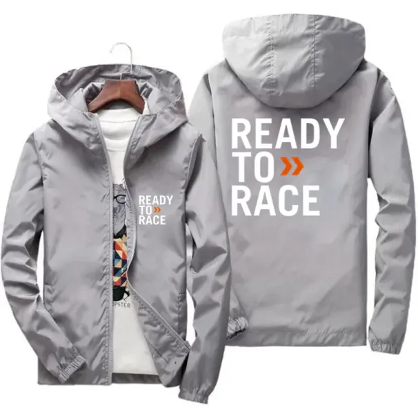 Men's Ready To Race Enduro Cross Motocross Bitumen Bike Life Windbreaker Jacket Hooded Thin Hoodies Coat Pilot Clothing_desvips.com