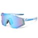 Colorful Aviator Cycling Glasses High Quality Windproof Outdoor Sports Sunglasses Best Selling Cross Border Goggles_desvips.com