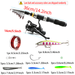 Beginner Ultra Short Sea Fishing Gear Lure Reel Cross-Border Portable Casting Rod Full Set Fish Hooks Hard Bait_desvips.com
