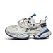 2026 Fashion European Station Vintage Sneakers Youth/Men PU+Mesh Low Top Lace-Up Thick Sole Non-Slip Wear-Resistant Running Shoes_desvips.com