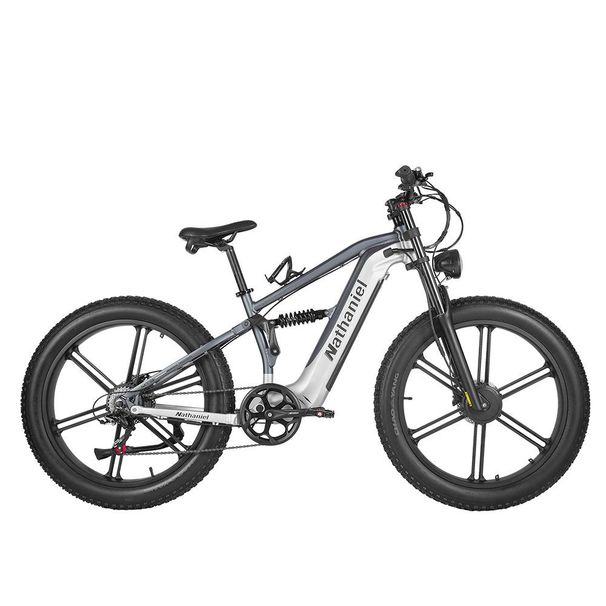 Nathaniel SYR-09 Electric Bike For Adults 26inch-tire 500W Motor 48V 17.5Ah Battery 7-Speed_desvips.com