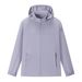 High-quality Elastic Sun Clothing Couples, Hooded UV Protection Skin Jacket For Women And Men, Solid Color Outdoor_desvips.com