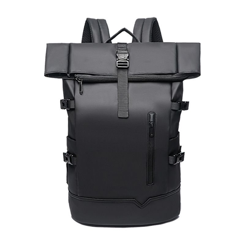 New Trendy Fashion Roll-Top For Men College Students Casual Travel Sports Fitness Backpack_desvips.com