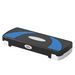 Step Fitness Per Aerobica Antiscivolo E Regolabile Su 3 Altezze, In PP, 80x31x20 Cm, Blu E Nero_desvips.com