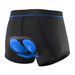 NOKO-ARSUXEO Cycling Underwear Breathable Quick-drying Thickened Silicone Cushion Pants Cycling Clothes_desvips.com