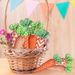 Easter Fabric Ornaments, Decorations, Carrot Holiday Gifts, Home Easter Tray Decorations_desvips.com