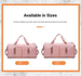 Large-capacity Short-distance Travel Bag, Student Can Put On A Trolley Luggage Bag, New Sports Yoga Fitness Bag_desvips.com