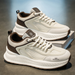 2025 Men's Shoes New Autumn Breathable Hollow Mesh Shoes Casual And Versatile Teenagers Height-increasing Running Sports Trendy Shoes_desvips.com