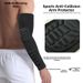 Adult Double Padded Sports Elbow Protectors Honeycomb Anti Collision Arm Protectors For Basketball Football Outdoor Sports Joint Protection_desvips.com