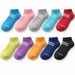 10 Pack Seamless Athletic Soft Cotton Quarter Ankle Socks For Boys Girls Youth 4 14 Years, Ideal For Sport & School_desvips.com