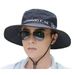Men's Fishing Protection Summer UV Protection, Agricultural Hiking Sun Hat, Wide Brim Fisherman's Hat_desvips.com