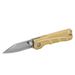 Mini Portable Folding Pocket Fruit Peeler For Opening Packages Sharp Copper Handle Keychain Knife_desvips.com
