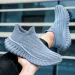 Men's One Foot Walking Shoes Anti Slip Running Shoes, Breathable Thick Soled Shoe Lightweight Fiess Casual Sneakers For_desvips.com