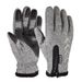Cycling Gloves Fur Zipper Gloves Plus Velvet Thick Waterproof Windproof Men And Women Warm Gloves Autumn And Winter Cycling Skiing Driving_desvips.com